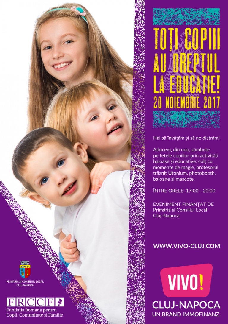 Ziua Universala a Drepturilor Copilului, cluj24h.ro, știri din cluj